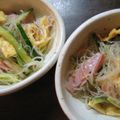 momoco's cooksnap of when they made 春雨サラダ.