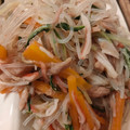 クックCNZGFQ☆'s cooksnap of when they made 青梗菜と竹輪、春雨のオイスターソース炒め.