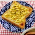 在宅勤務のおじさん's cooksnap of when they made 簡単！コーンマヨトースト☆食パンアレンジ.