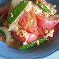 ツクリ's cooksnap of when they made カラフル★トマトとサヤエンドウの卵炒め.