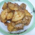 JUNSK's cooksnap of when they made 豚肉とカブの味噌炒め.
