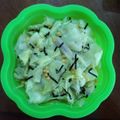 ぴぁんしゃん's cooksnap of when they made 春キャベツとお茶漬けの素で簡単ナムル.