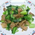 エビニク's cooksnap of when they made チンゲン菜とザーサイの炒め物.