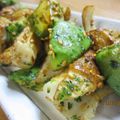 チューちゃん's cooksnap of when they made アボカドと竹輪の海苔胡麻炒め.