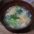 ぎょさん☆'s cooksnap of when they made 簡単ふわふわ卵と三つ葉のお吸い物♡♡.