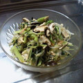 ☆亞季☆'s cooksnap of when they made 【三つ葉・焼き椎茸の柚子ポン和え】簡単♪.