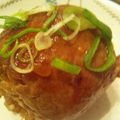 しょこらかかお's cooksnap of when they made 肉巻きおにぎり.