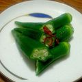 羊マイマイ's cooksnap of when they made ほんだしで作るピリ辛オクラの浅漬け.