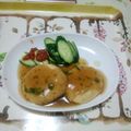 かぷぷ's cooksnap of when they made あんかけおからハンバーグ(お肉不使用).