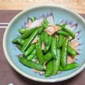 yrinrin's cooksnap of when they made スナップえんどうのオイスターソース炒め.