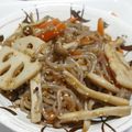 まー坊（・＿・）'s cooksnap of when they made れんこん・きのこ・糸こんの炒り煮.