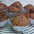 しおっさん's cooksnap of when they made ホットケーキミックス「Wチョコマフィン」.