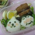 赤い電話's cooksnap of when they made キャラ弁♪Qoo弁当.