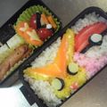 あきえサン's cooksnap of when they made キャラ弁☆ポケモン　ビクティニ.