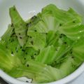 toshiebaba's cooksnap of when they made ☆なんか美味しいキャベツ☆.