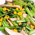 ひめポ's cooksnap of when they made 簡単！小松菜＆コーンのバター炒め.