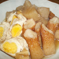 たまおたまお's cooksnap of when they made 母の料理☆卵入り寿司揚げ＆おまけにちくわ.