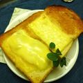 ミッキーアン's cooksnap of when they made とろとろプリンチーズトースト.