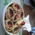 やまやす山保's cooksnap of when they made HMで簡単☆ドラ焼きロール♪.