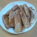 バナナメロン's cooksnap of when they made こんにゃくと豚肉のくるくる.