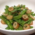 ＊かみ＊'s cooksnap of when they made さやえんどうとちくわのバター醤油炒め.
