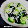 makoto♪'s cooksnap of when they made シラスとワカメの酢の物.