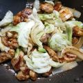 ちいはるまき's cooksnap of when they made 新玉と鶏のコンソメレモンバター炒め.