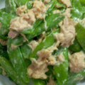 SILK0205's cooksnap of when they made ☆さやえんどうとツナの味噌マヨあえ☆.