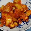 samezame's cooksnap of when they made 簡単すぎて、超美味い！タコマヨキムチ！.