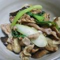 hitomiyasu's cooksnap of when they made チンゲン菜と豚肉の中華炒め.