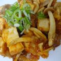 りけい。's cooksnap of when they made 厚揚げとこんにゃくのヘルシーチリ☆.