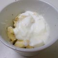 ゆりまる2011's cooksnap of when they made 離乳食バナナヨーグルト 中期.