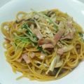 もちゃたろう's cooksnap of when they made シンプルで簡単！きのこの和風パスタ♪.