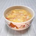＠迷子＠'s cooksnap of when they made 簡単✿カニカマとフワフワ卵の中華風スープ.