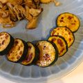 ばとん's cooksnap of when they made 簡単過ぎ！？ズッキーニのポン酢焼き.