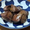 わっきー0424's cooksnap of when they made 簡単手早くできる！甘辛だれの鳥肝煮.