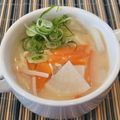 あーこ姐's cooksnap of when they made 酒屋さんおススメ☆簡単☆酒粕入り味噌汁.