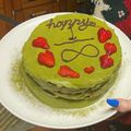 七色♪'s cooksnap of when they made ◆しっとり・ふわふわ＊抹茶スポンジ◆.