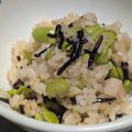 ノブコフ's cooksnap of when they made 塩こんぶと枝豆のおにぎり.