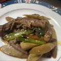 マロンリーフ's cooksnap of when they made ごぼうが主役★ごぼうと牛肉甘辛煮★お弁当.