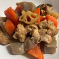 yukko09's cooksnap of when they made わが家の筑前煮♡.