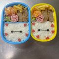 Chaaa_room's cooksnap of when they made ベイマックスお弁当.