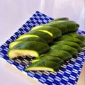 azbjbn's cooksnap of when they made ズッキーニ の糠漬け.