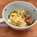 くっくっくっ…。's cooksnap of when they made サバの水煮缶と白菜の玉子とじ.