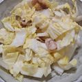 ヨシヨッシー's cooksnap of when they made やみつき！白菜とベーコンの旨マヨサラダ.