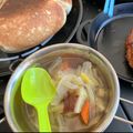 papikun's cooksnap of when they made レンジ発酵で時短☆フライパン焼きパン.