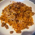 Mayuu1203's cooksnap of when they made ケチャップで作れる♪濃厚ボロネーゼ.