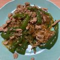 lala5's cooksnap of when they made ピリ辛☆ひき肉とピーマンの春雨炒め.