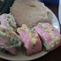 もちっこ橙色's cooksnap of when they made かまぼこチーズの磯辺揚げ(風)♪.