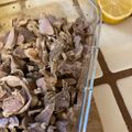 1035's cooksnap of when they made 砂肝のレモン和え☆.